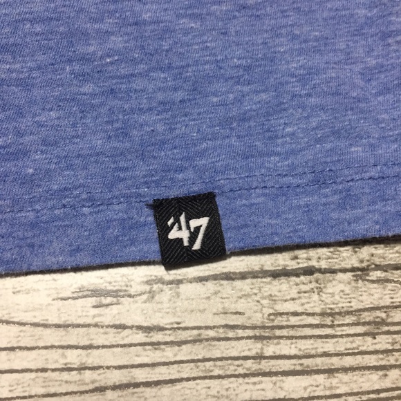 47 Brand Seattle Seahawks NFL Retro Logo T Shirt Men’s M Blue - Picture 6 of 7